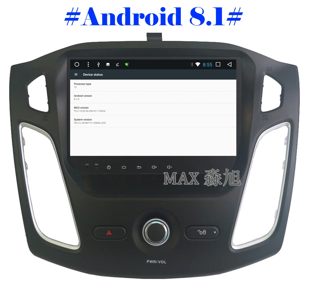MAX gps навигационная система Android 8,1 dvd-плеер для автомобиля Ford Focus 3 2012 2013 Автомагнитола RDS 4G WiFi SWC BT gps карты