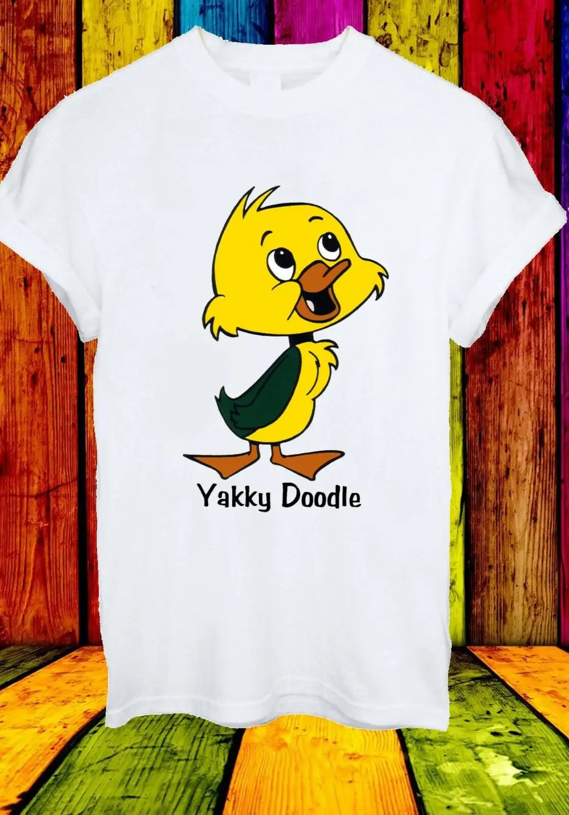 Yakky Doodle Chopper Fibber Fox Alfy Gator мультфильм для мужчин и женщин унисекс футболка 834 |