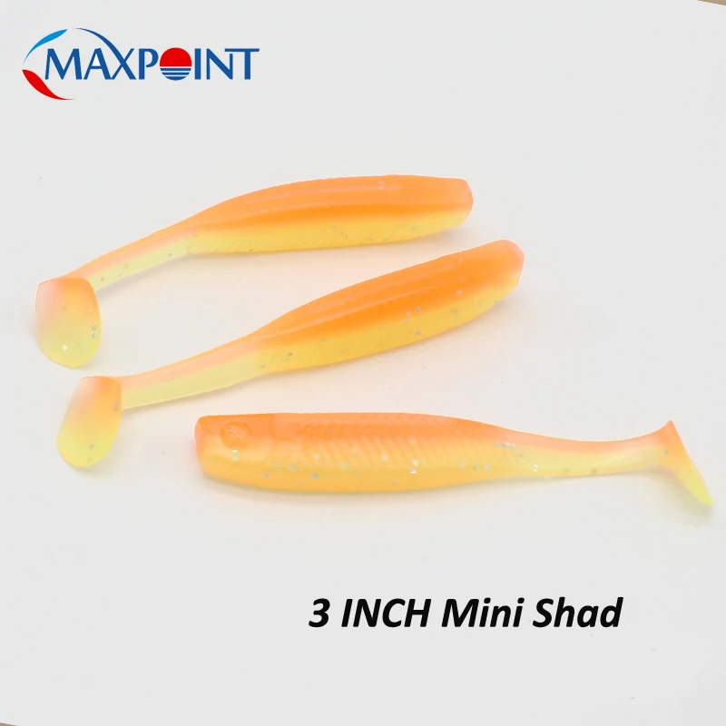 

Inshore Soft Bait for Rock Fish Bass Fishing Lures 7 cm 2.8" 3 g Soft Lure Flexible Vinyle 12 pcs/pk Swimbaits Caroliner Rig