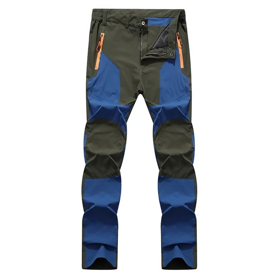 army green blue LOMAIYI, Стрейчевые мужские брюки, повседневные, мужские, весна/осень, водонепроницаемые, спортивные штаны, мужские брюки, мужские, облегающие, рабочие брюки для мужчин, AM042 - Цвет: army green blue