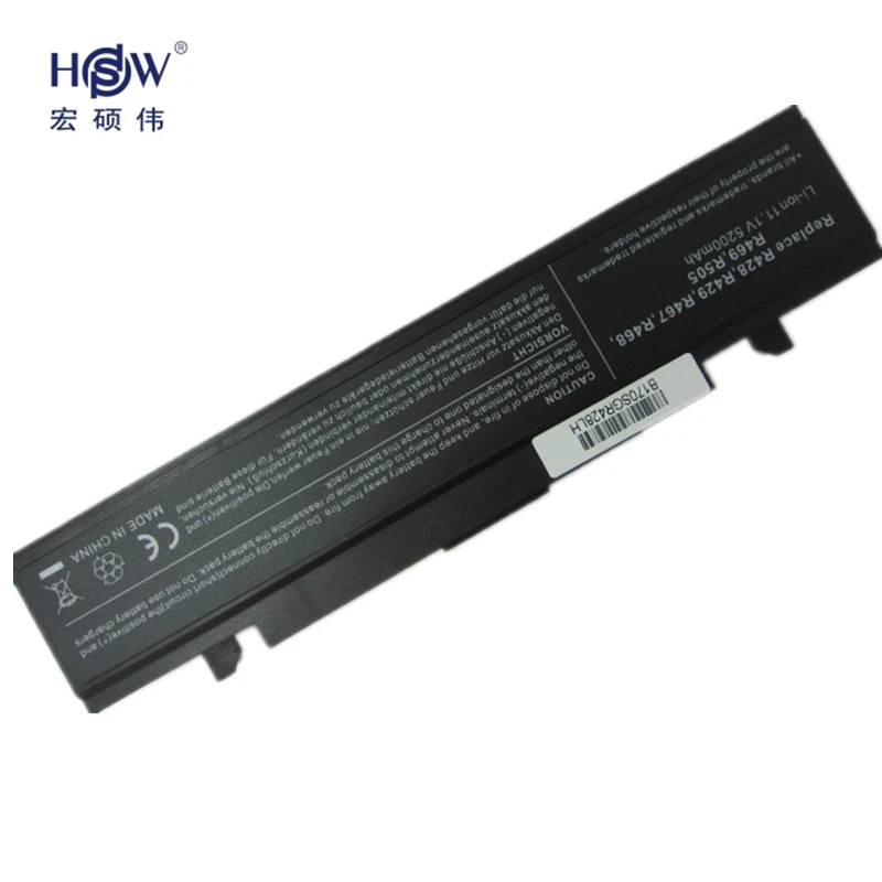 HSW ноутбук Батарея для samsung R428 R468 R470 R478 R480 R517 R520 R519 R525 R523 R538 R540 R580 R620 R718 R720 R728 R730 R780