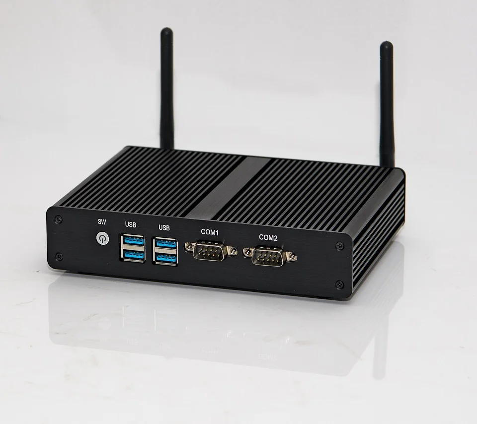Самый дешевый Intel Core i3 4030U Celeron 2955U Мини ПК Windows 7 Barebone компьютер DDR3L 4K HTPC minipc HDMI VGA Dual Lan