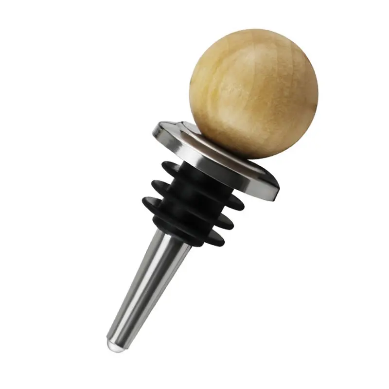 Wood OBR пробка из нержавеющей стали для винной бутылки, колпачок для алкогольных пробок, хранитель для виски, консервант для ликера, пивные аксессуары для бара шампанского - Цвет: Wood
