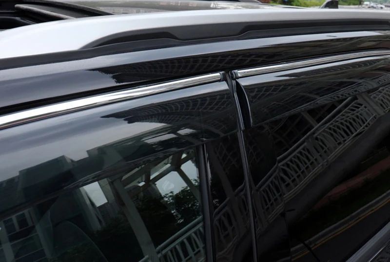Для Ford Explorer 2011- Пластиковый оконный козырек, защита от дождя, защита от солнца, дефлектор, отделка, 4 шт., автомобильный стиль