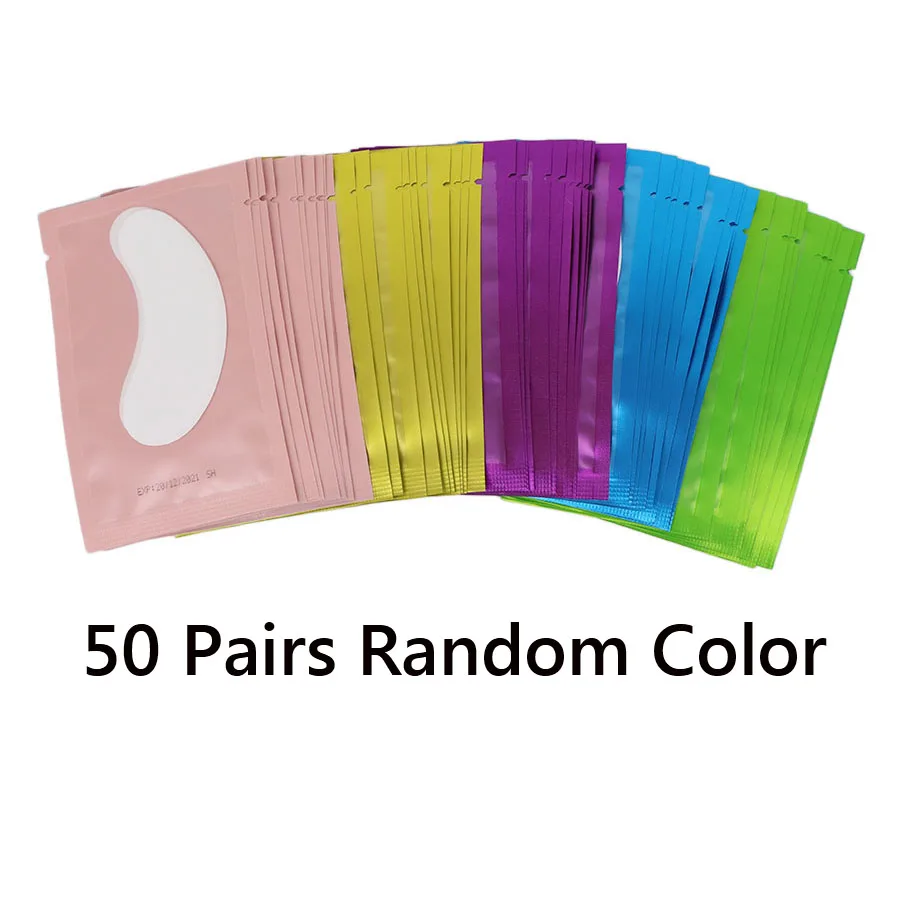Random eye pad Подушка для ресниц, подставка для наращивания ресниц, фланелевая и Кожаная подушка, вогнутый дизайн, индивидуальные инструменты для макияжа ресниц - Цвет: Random eye pad