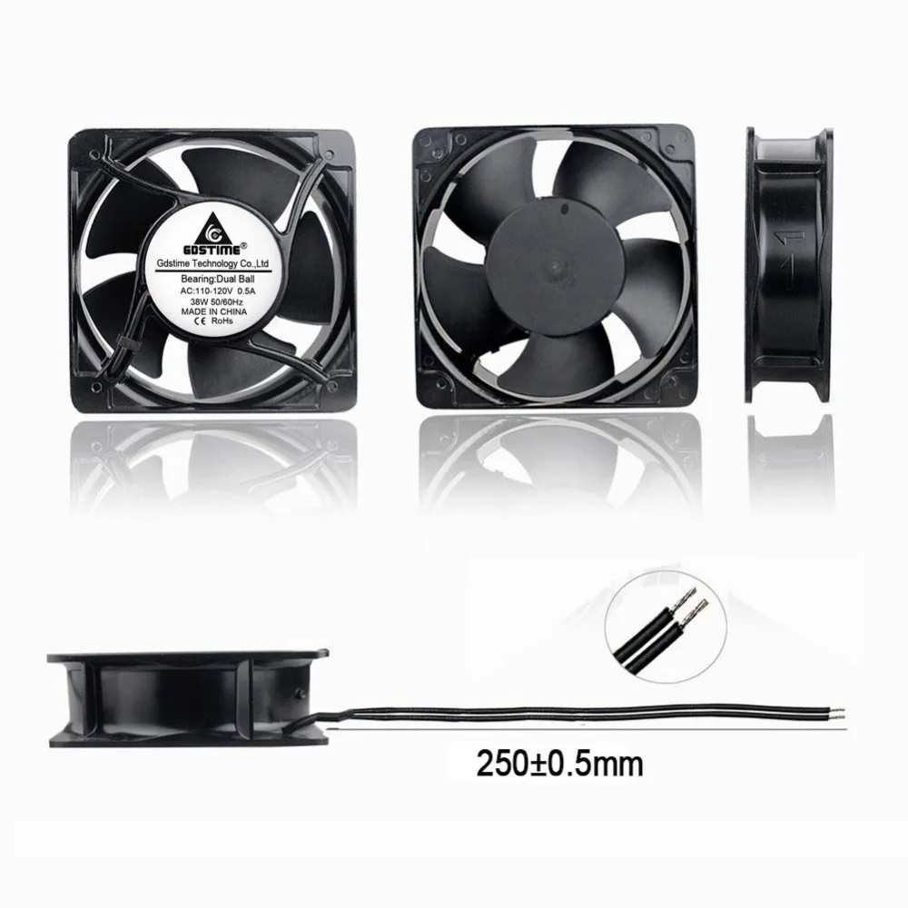 Gdstime AC осевой вентилятор 110V 115V 120V 150MM 15CM 15050 промышленный вентиляция выхлопные