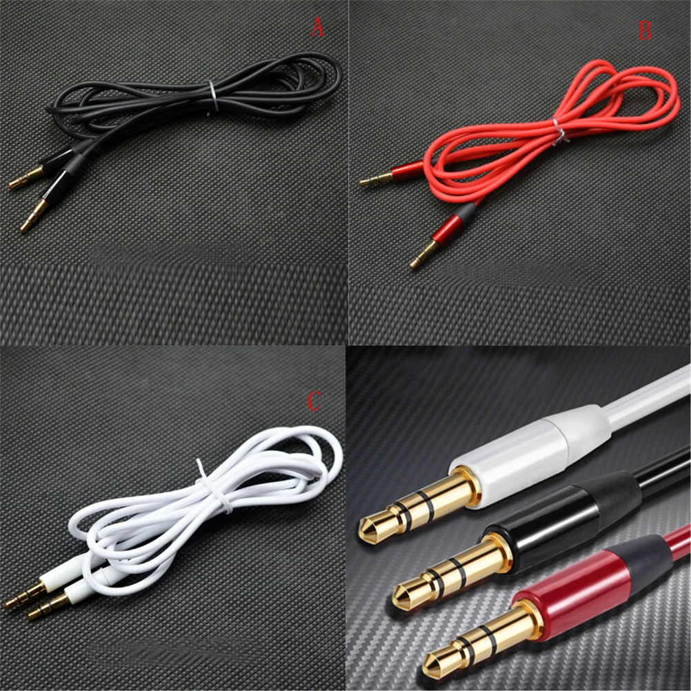 1Pc 3.5mm Male To Stereo Audio Jack Aux Auxiliary Cable For iPhone 6 5 5s iPad MP3 Music Piayer | Электроника
