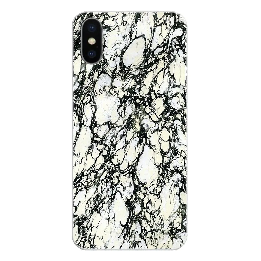 For Huawei Honor 8 8C 8X 9 10 7A 7C Mate 20 Lite Pro P Smart Plus Silicone Skin Cover White Black Marble Stone texture patter |