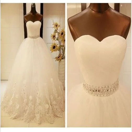 Новое поступление 2017 элегантное женское бальное платье принцессы белое/цвета