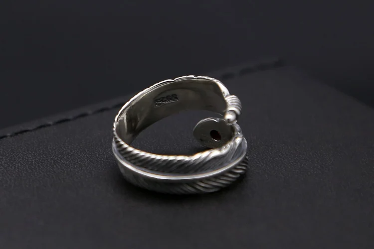 Настоящее твердое кольцо из стерлингового серебра 925 пробы мужское и женское