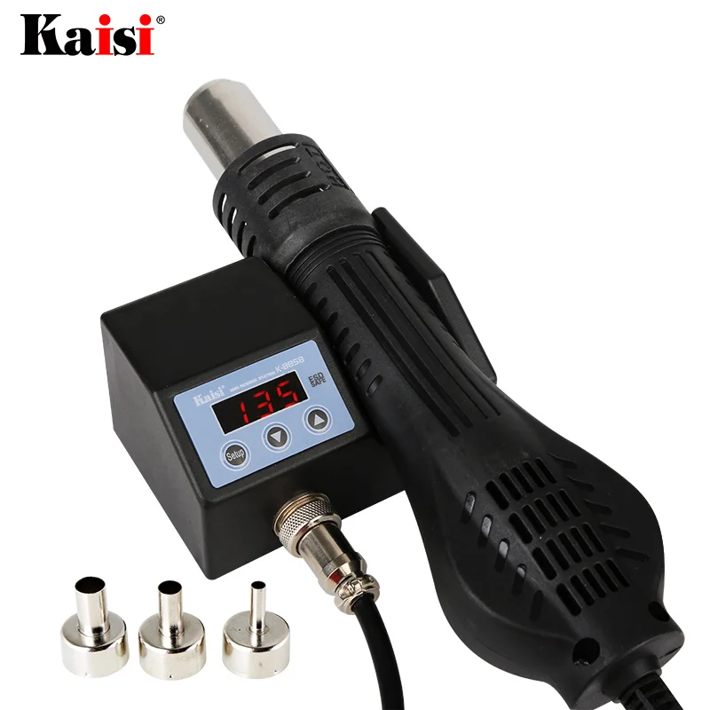 220V Kaisi 8858 220 V/110 V Портативный тепловой пистолет горячего воздуха BGA паяльная станция лучшая ручная воздуходувка горячего воздуха 700 W - Цвет: 220V