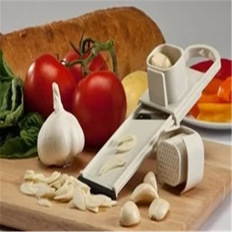 1 Piece Function Ginger Garlic Slicer Cutter Shredder Kitchen Tools Garlic Presses Grinding Grater Fast Shipping