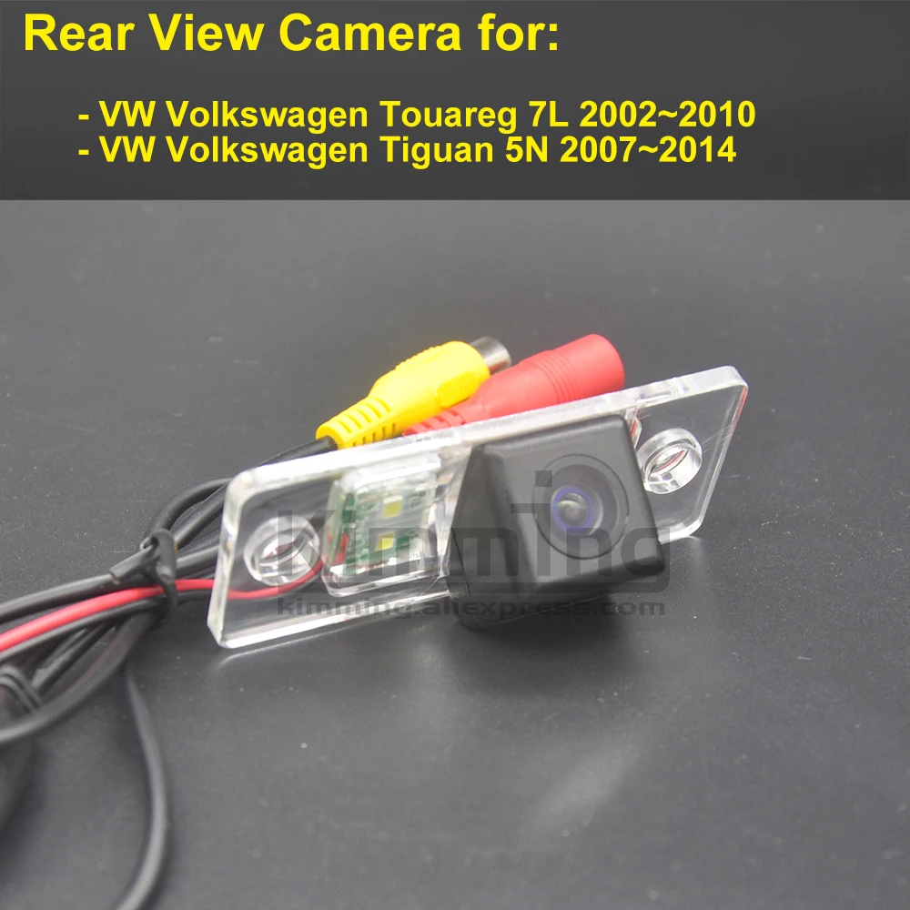 Автомобильная камера заднего вида для Volkswagen VW Touareg 7L Tiguan 5N 2002 2003 2004 2005 ~ 2014