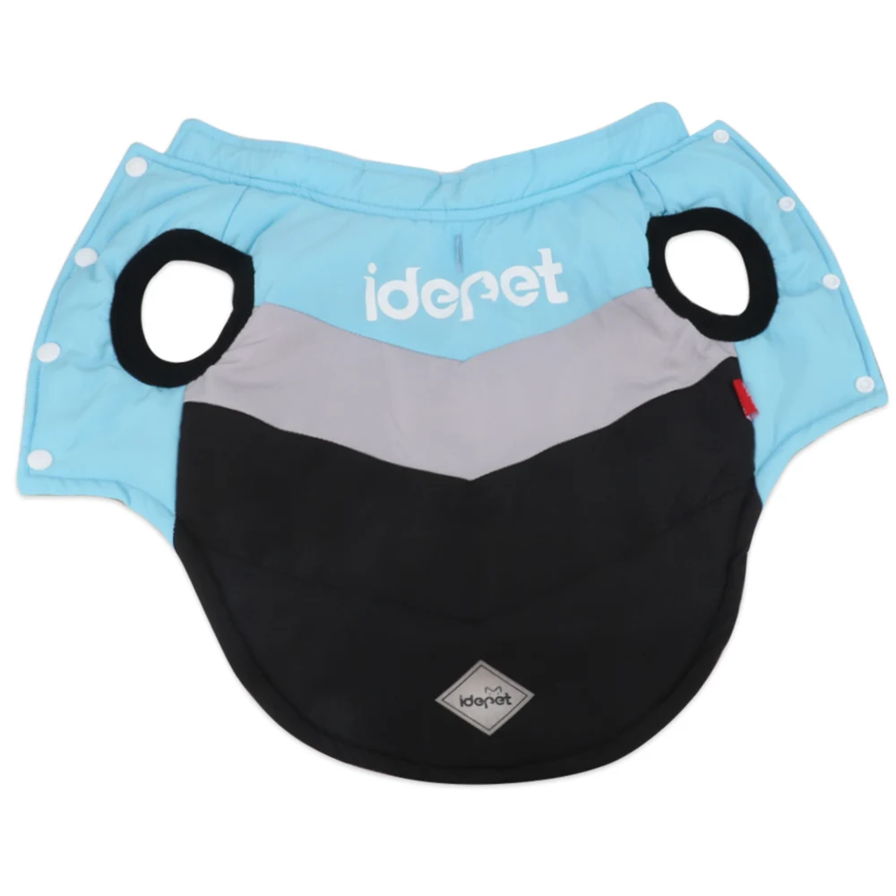 Idepet/зимняя теплая одежда для собак; жилет для щенков; куртка; одежда для чихуахуа; пальто для маленьких собак; пальто для французского бульдога; Roupa Cachorro; 38