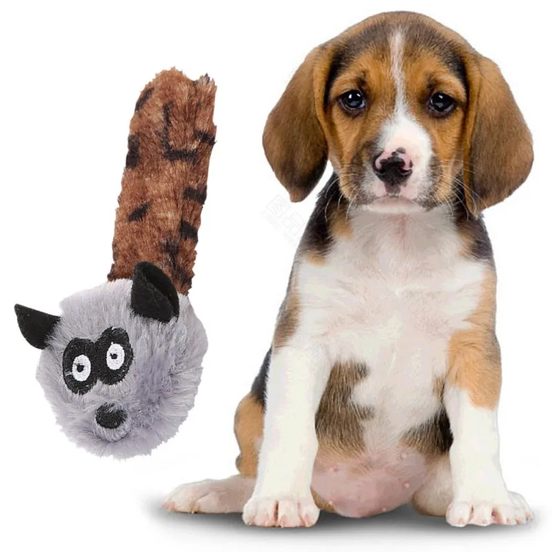 

Pet Dog Scratch-resistant Toys Kittens Small Bear Rabbit Plush Toy Containing Catnip Funny Doll for Dog Chew Toys