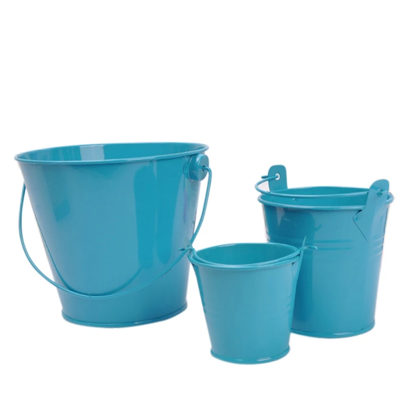 Home Decor Creative Decoration Box Mini Event Gift Pots Drum Accessories Iron Flower Wedding Party Packaging Candy | Дом и сад