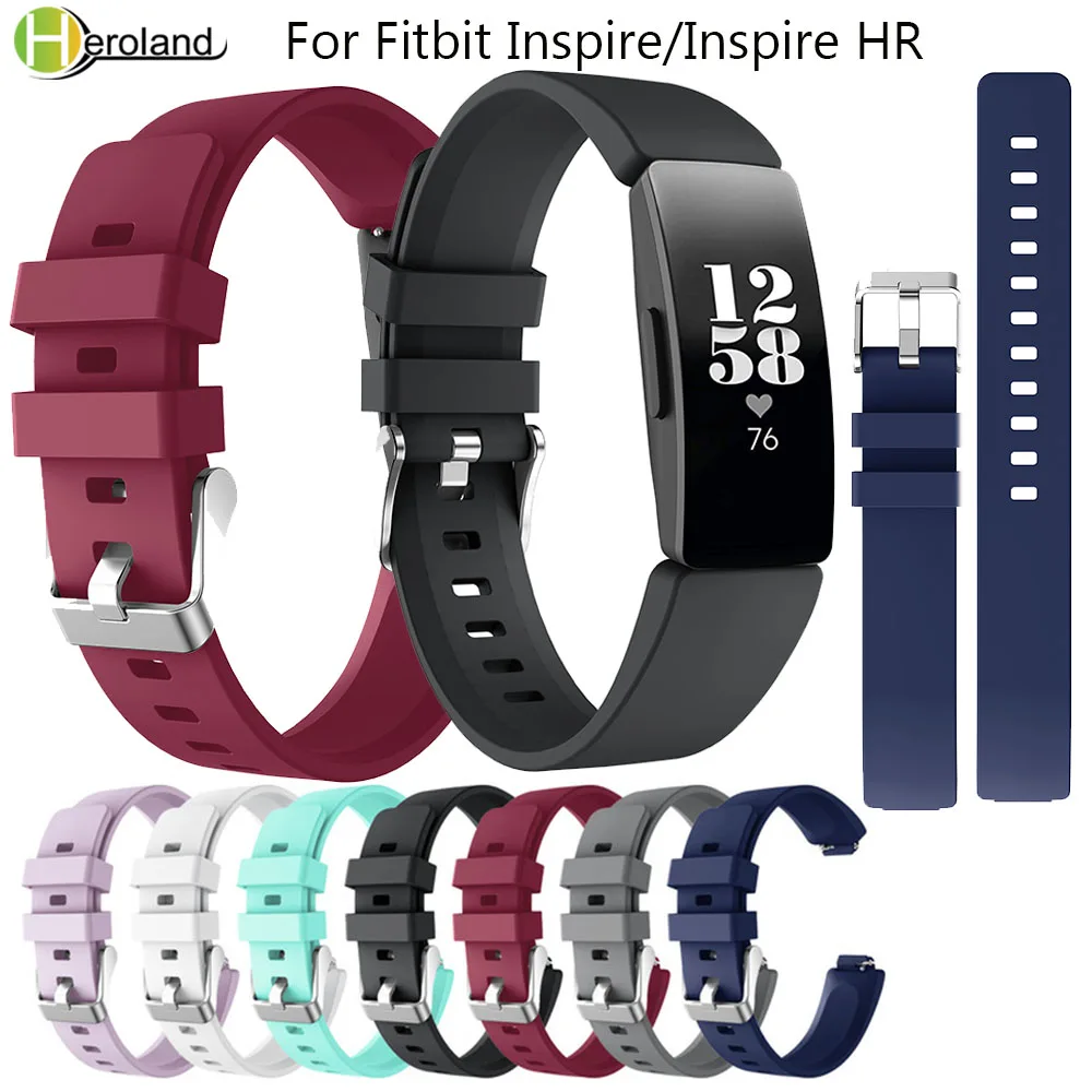 Силиконовый ремешок для фитнес трекера Fitbit Inspire/Inspire HR|Ремешки часов| |
