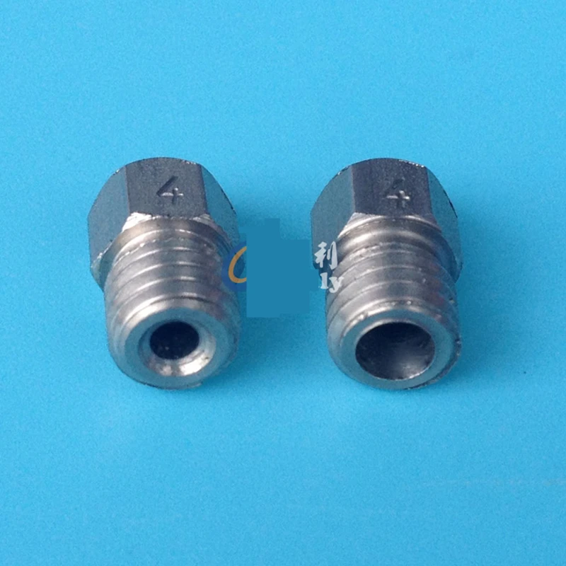 

SWMAKER 1pcs Mk7 Mk8 0.4 mm stainless steel nozzle extrusion head Ender-3 Makebot MK8 MK7 parts for 1.75/3 mm filament
