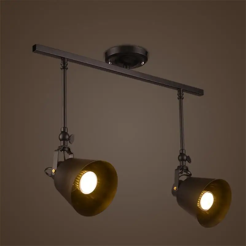 Потолочный светодиодный ретро светильник в стиле лофт ламсветильник для