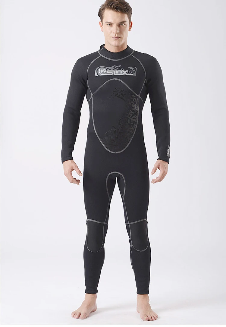Slinx 3 мм неопреновый цельный гидрокостюм для мужчин и женщин Frogman подводное погружение Diver мокрый костюм зимний Плавание Серфинг для подводного плавания для подводной охоты