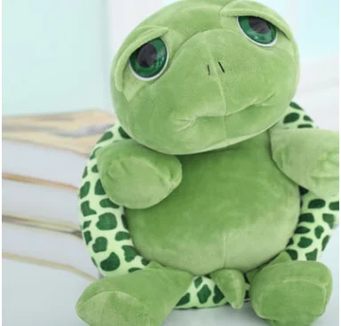 20 см мягкая плюшевая Черепаха Животное Милая черепаха с большими глазами
