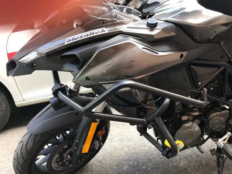 Benelli TRK502 левые и правые слайдеры защита от повреждений двигателя боковые