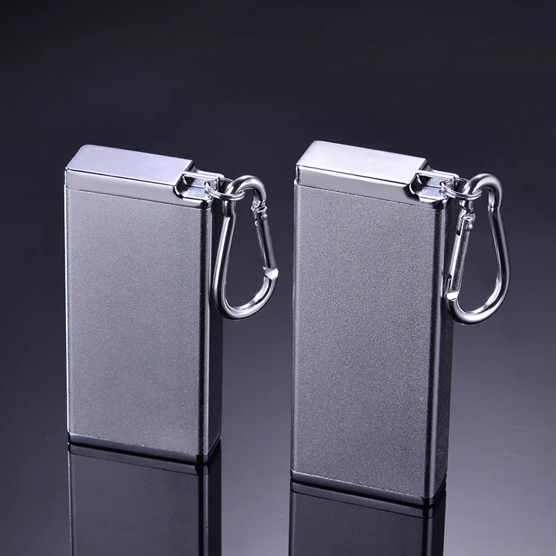 Aluminum Alloy Men's And Women's Cigarette Boxes Portable Can Engrave Name | Дом и сад