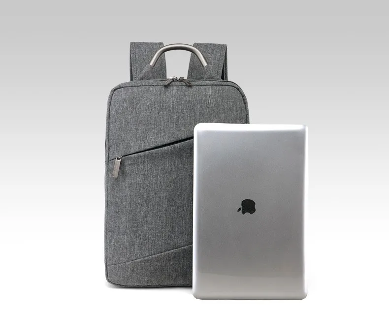 Унисекс свет тонкий минималистский Мода Рюкзак Для женщин 14 &quot15&quot ноутбук сумка