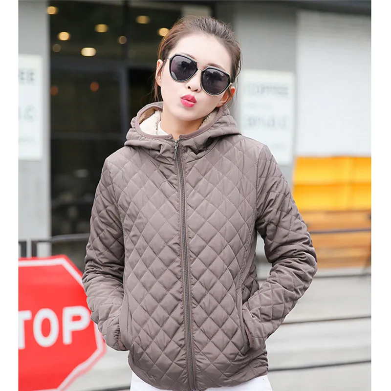 2018 Новое Женское модное пальто зимняя куртка женская верхняя одежда короткая