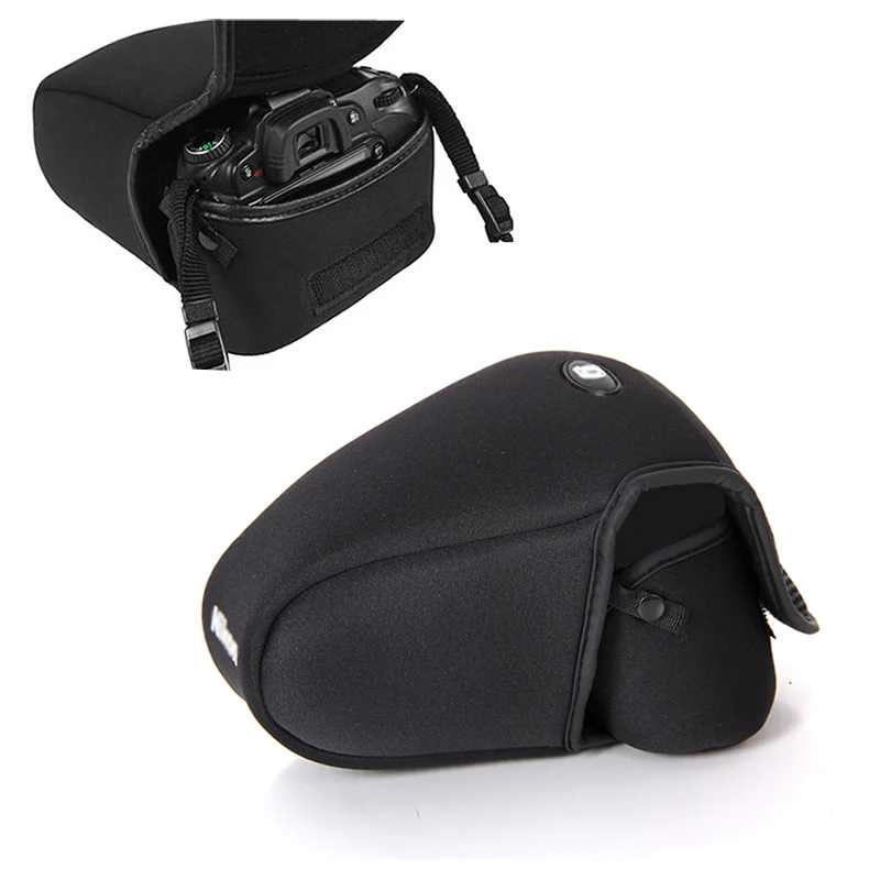 Неопреновый чехол для камеры защитный Nikon D3000 D3100 D3200 D3300 D3400 D5000 D5200 D5300 18 55 мм мягкая