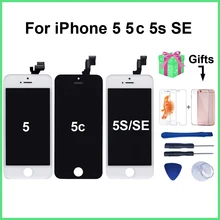 Сенсорный ЖК экран AAA для iPhone 5 дигитайзер в сборе замены экрана 5C