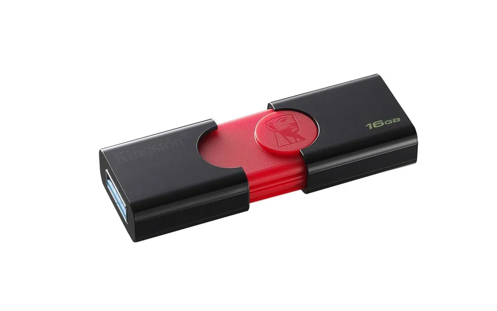 Kingston technology 16 GB USB Flash Driver DataTraveler 106 3 0 (3 1 Gen 1) разъем usb type A горка черный красный|USB