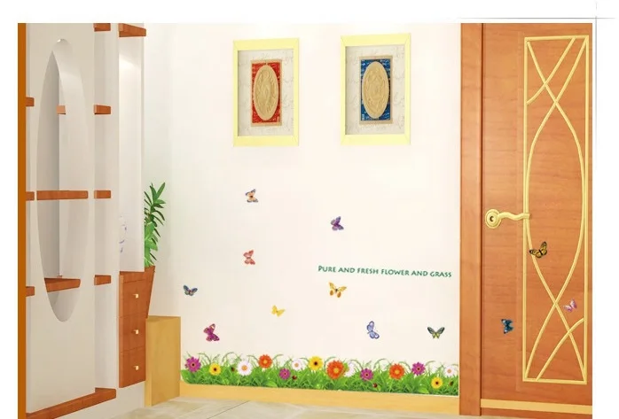 

Hot Green Butterfly Lots Spring Wall Sticker Decal Mural Vinyl