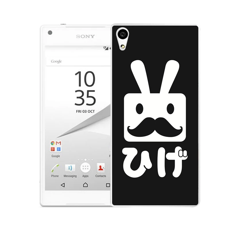 QMSWEI TPU Clear Soft Phone Case For Sony Z3 Z2 Z5 Z4 Rabbit Mouse Panda Protective Print Cover C3 C4 C5 Free Shipping |