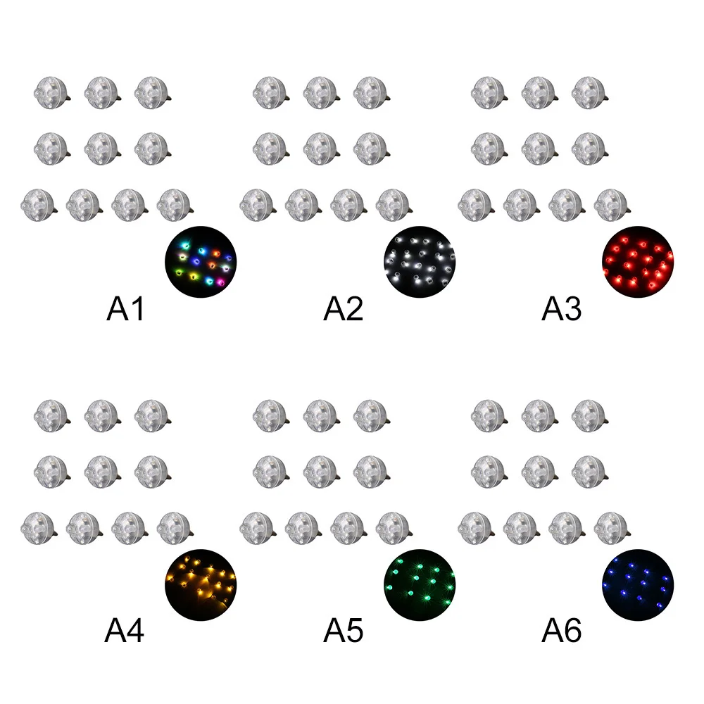 10 шт. Рождественский светодиодный лампы Вспышка воздушных шаров фонарей
