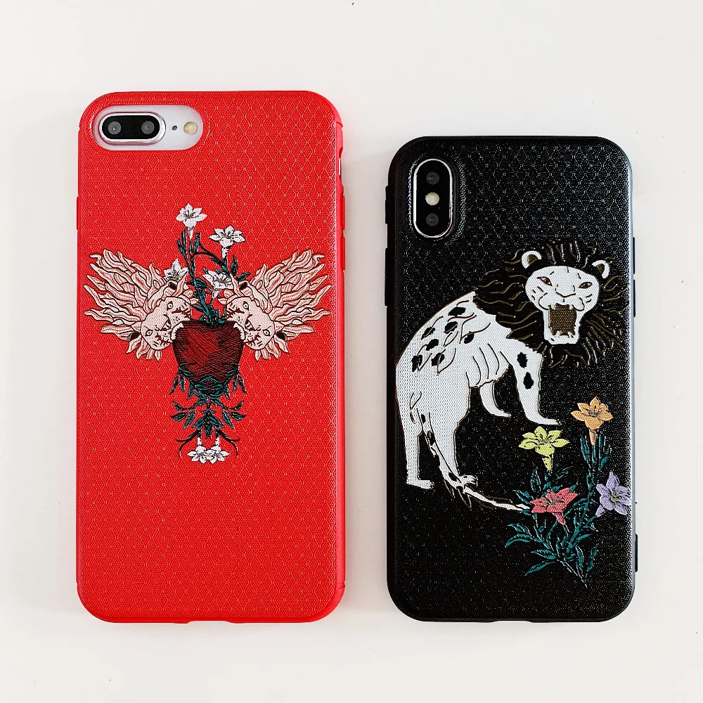 Fashion case for iPhone 7 8 Plus Animal phone X XS MAX XR 6 6S Soft TPU Phone Case Cover |