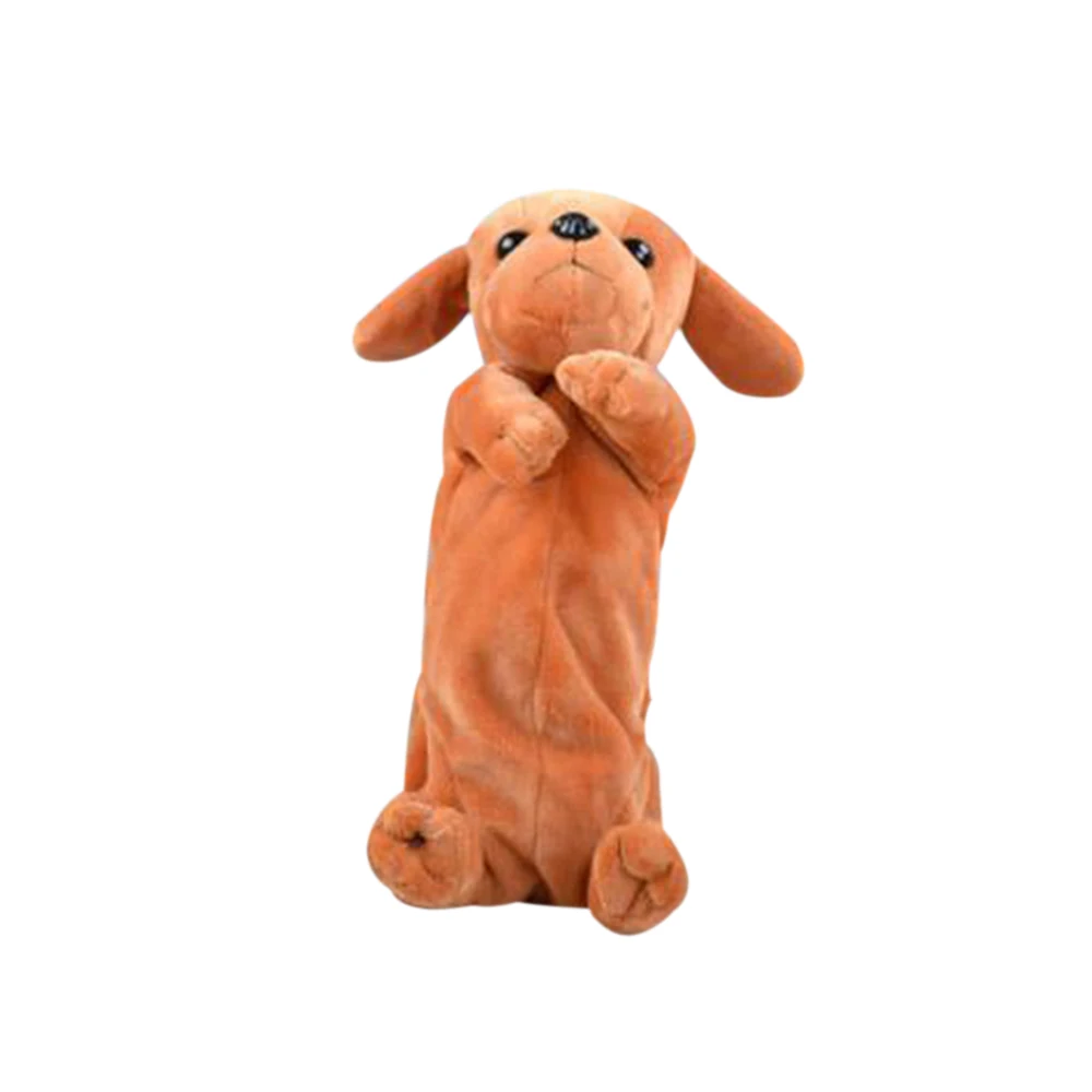 for Golden Retriever New Cartoon Plush Dog Pencil Case Animal Funny Animal Shaped Pen Bag For Kids Schools Offices Supplies Stationery - Цвет: for Golden Retriever