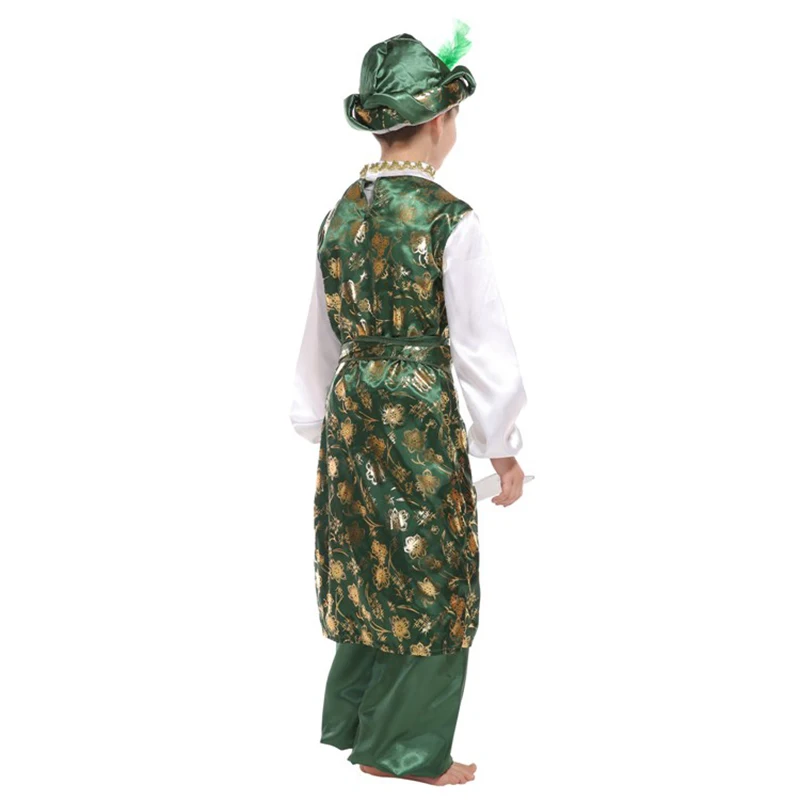 HUIHONSHE/костюмы арабского принца на Хэллоуин Детские костюмы для косплея воина