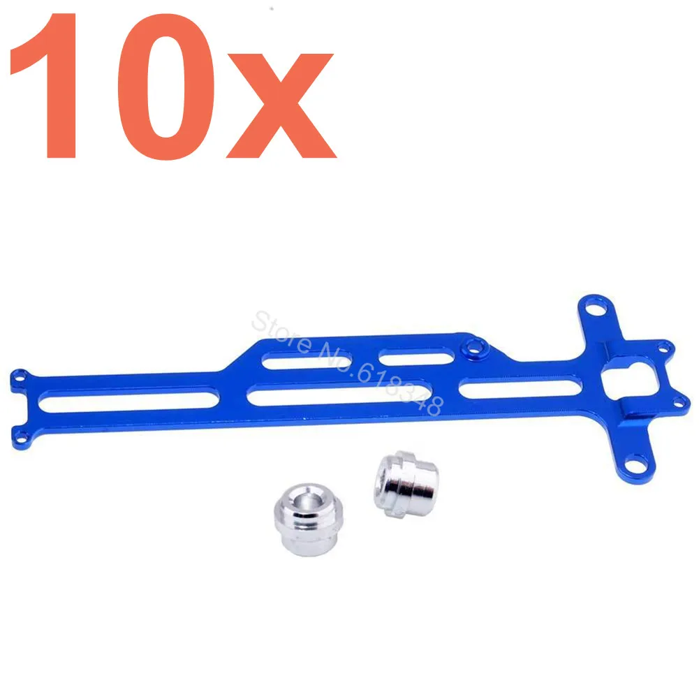 10Pcs/Lot RC Car Alum Alloy Radio Tray (AL.) For 1/18 Scale Models Revel 24540 Scorch Hobbico Dromida BX MT SC4 Monster Truck | Игрушки и