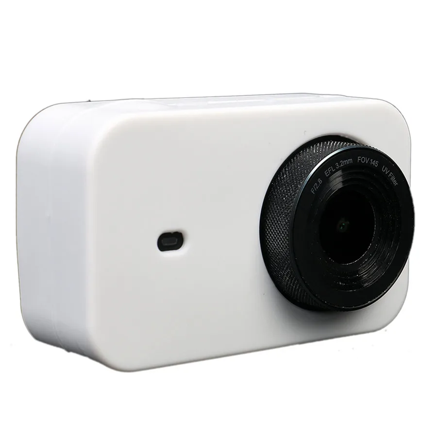 Силиконовая крышка для объектива Mijia 4K Mini Action Camera защитный чехол аксессуары |