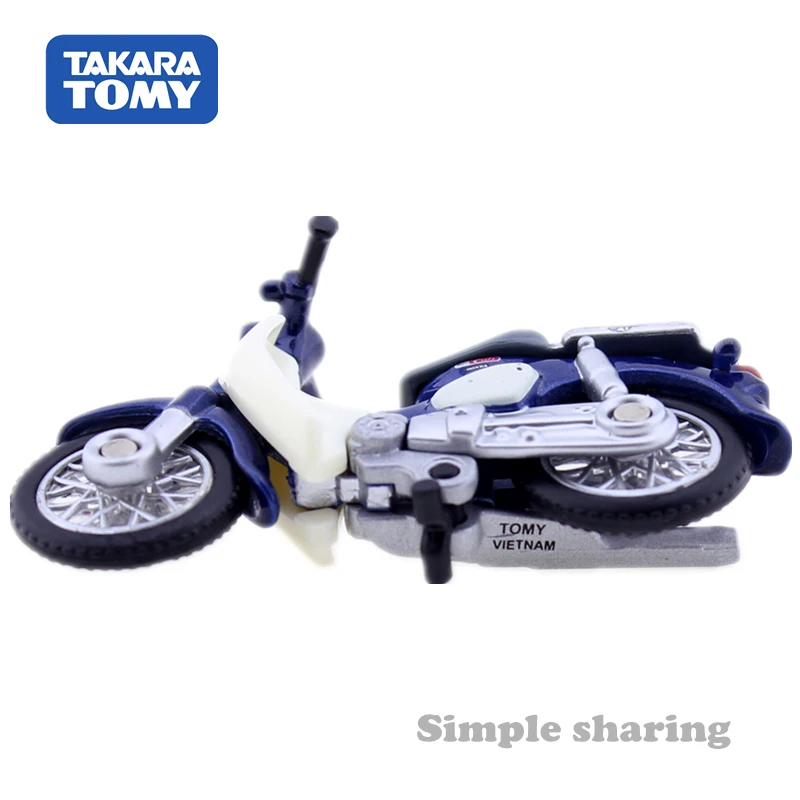 Номер Томики 87 Honda Super Cub Scale 1:33 для мотоцикла Takara Tomy литой под давлением