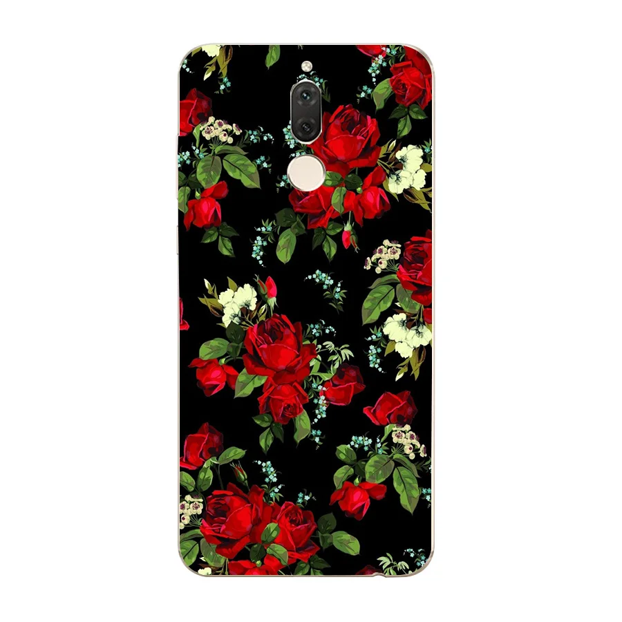 Marble Flowers Case For Huawei Mate 10 Lite Y3 2017 Cute Mickey Minnie Y5 II Phone Coque |
