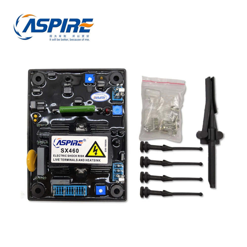 

High Quality Brushless Types of Generator AVR SX460 SX-460 diesel alternator parts Single Phase AVR 220V fast shipping
