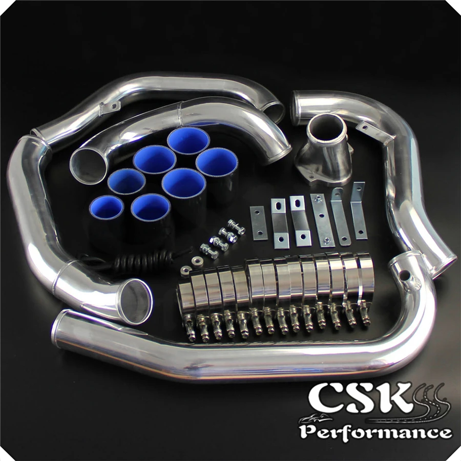 Fits For Mazda RX7 RX-7 FC FC3S 13B Upgrade FMIC Intercooler Pipe Piping Kit 86-91 Blue/Red/Black |