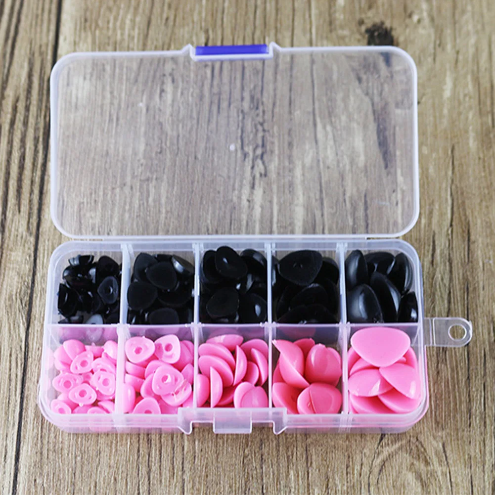 150 шт. кукольный нос треугольные поделки пластиковые прочные глаза для детей