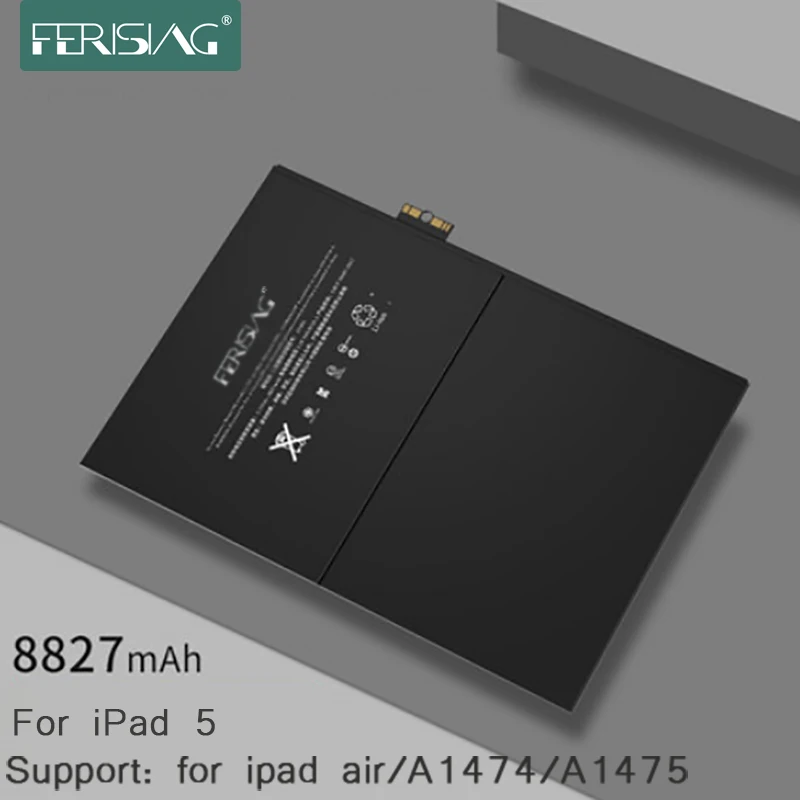 Зарядное устройство FERISING планшет Батарея для Apple iPad 5 Air A1484 A1475 iPad5 акумуляторная батарея полимер Batarya Замена Батарея