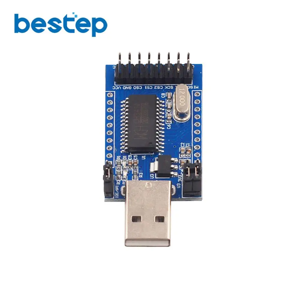 CH341 программист USB к UART IIC SPI I2C Конвертор параллельного порта Встроенный