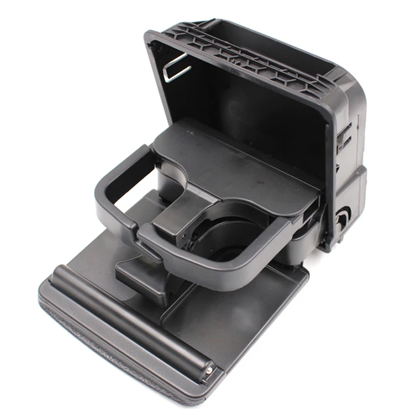 Складной центральный приставка YAOPEI 1K0862532 задний подстаканник для Volkswagen Golf 5 6 Black
