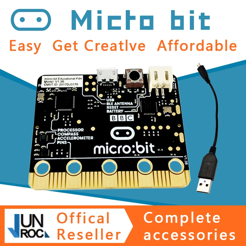 BBC micro: бит nRF51822 KL26Z Bluetooth 16 КБ ОЗУ 256кб флэш-Cortex-M0 карманный компьютер для детей начинающих обучение питону JS