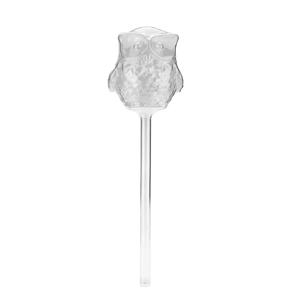 1 pcs Owl Самополивающаяся шаровая растительная Цветочная водяная лампа в форме животного стеклянный домашний декор Лучшая цена - Цвет: 1 pcs Owl